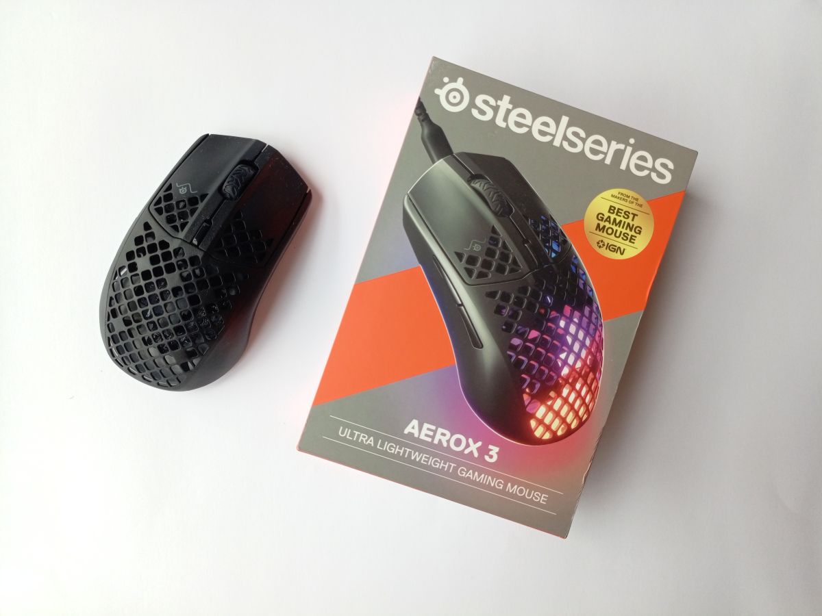 Обзор игровой мышки SteelSeries Aerox 3